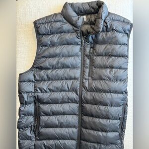 32 Degrees Black Quilted Vest